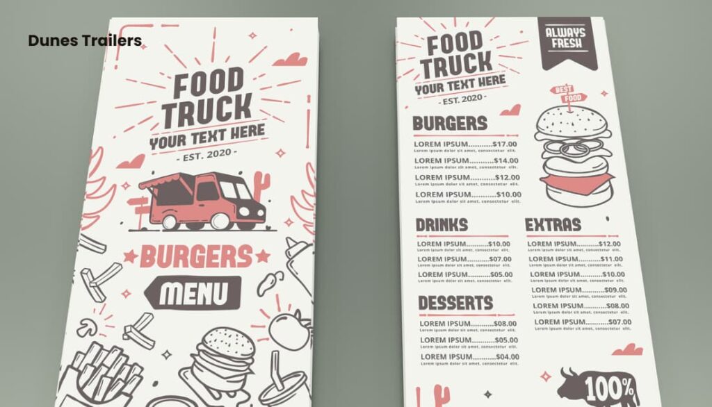How to create a winning food truck menu 