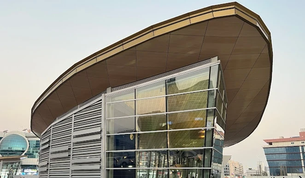 Heart of Dubai's Bustling Business 