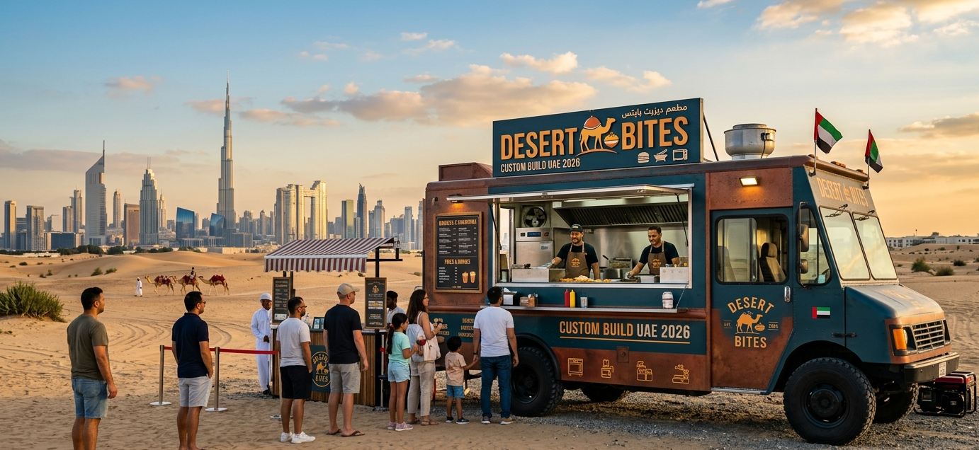 food truck equipment UAE custom build Dubai 2026